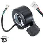 Acelerador sin almohadilla negro - Conector JST ZH
