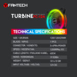 PACK 3 VENTILADORES RGB FC-124 FANTECH - Imagen 8