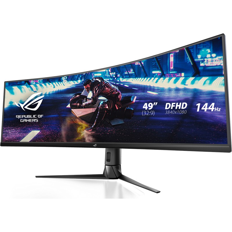 4 (6) Asus Rog Strix XG49VQ 49" LED UltraWide Dual FullHD 144Hz FreeSync Curva REACONDICIONADO - Imagen 1