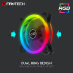 PACK 3 VENTILADORES RGB FC-124 FANTECH - Imagen 7