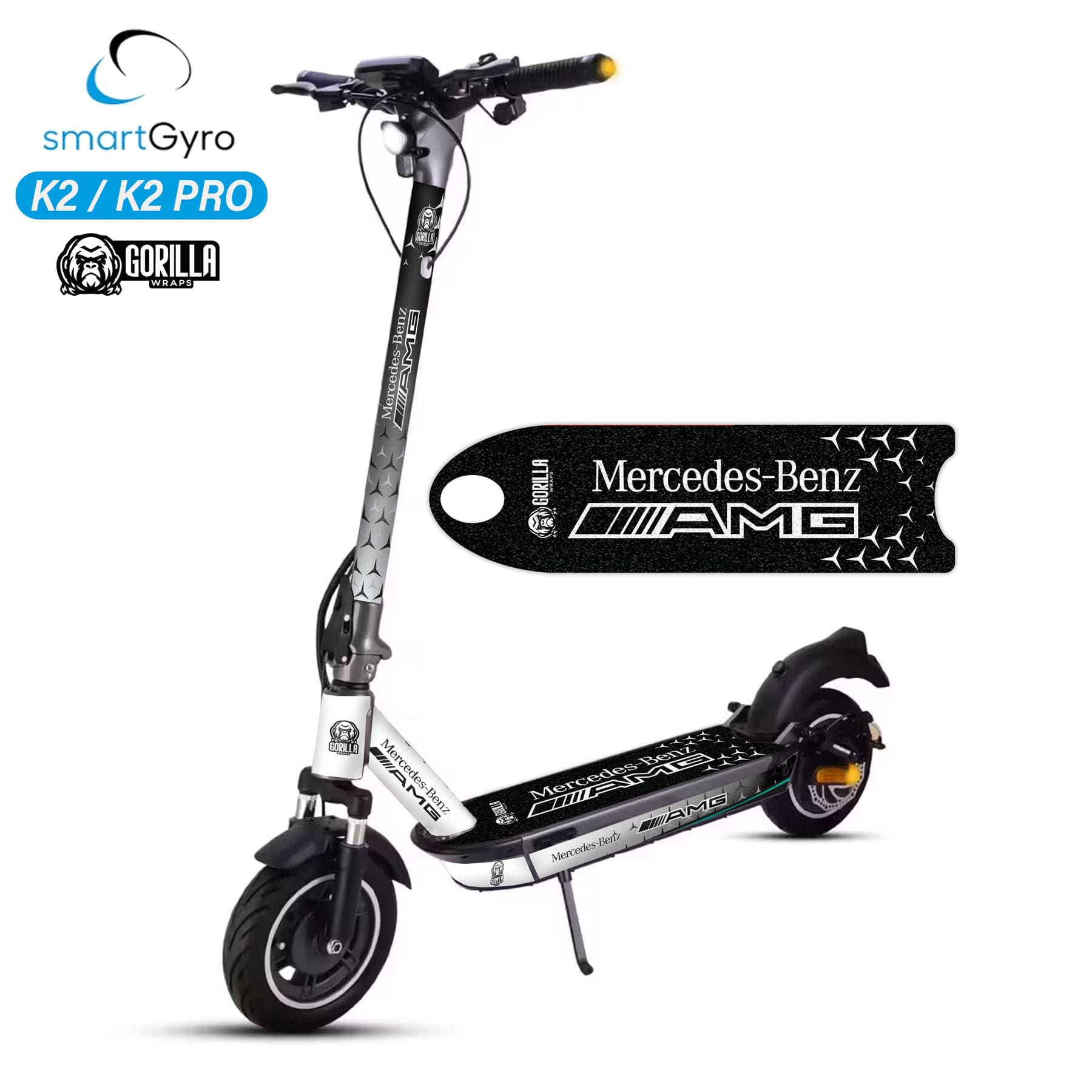G-K2-007-lija Vinilo Mercedes-Benz (AMG) para SmartGyro K2 - Imagen 1