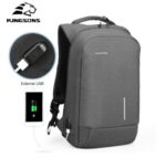 Mochila para Portatil repelente al agua/ anti robo Kingsons - Imagen 4
