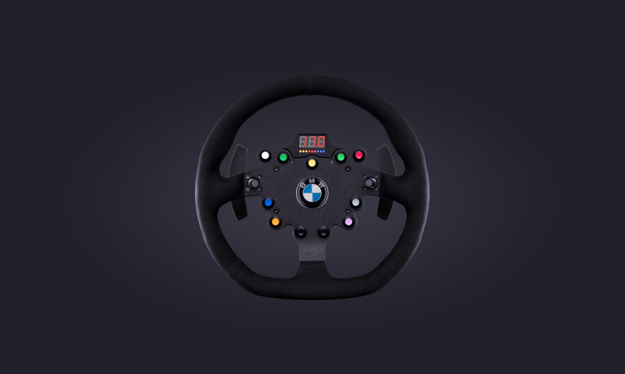 Volante Fanatec Club Sport BMW GT2 V2 con QR1 Lite - Imagen 1