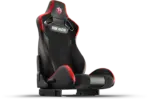 ASIENTO RECLINABLE NEGRO/ROJO INLUYE BRACKETS TRAK RACER - Imagen 2