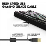 FANTECH MK852 Optical Mechanical Keyboard ( LAYOUT ENGLISH) - Imagen 2