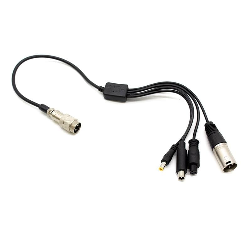 apadtador-gx16-a-lp16dcxlrgx12 Adaptador GX16 a DC/XLR/GX12 - Imagen 1