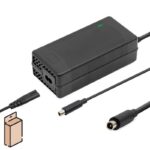 Cargador 36v (salida 42v) 3A conector DC 8mm