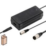 Cargador 48v (salida 54,6v) 2A conector XLR