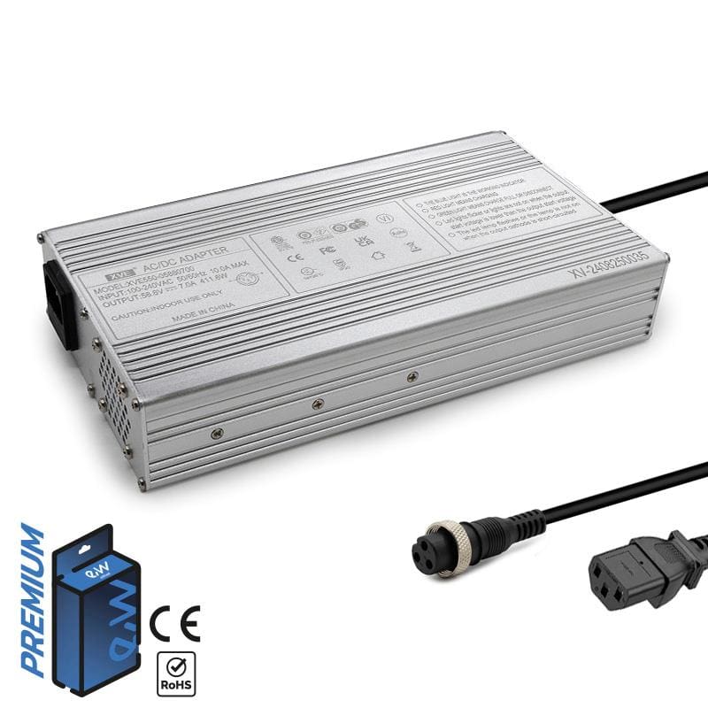 cargador-52v-salida-588v-7a-conector-gx16-ewheel Cargador 52V (salida 58,8v) 7A conector GX16 - Imagen 1
