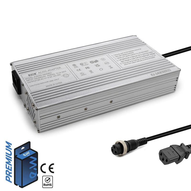 cargador-60v-salida-664v-65a-conector-gx16-ewheel Cargador 60V (salida 66,4v) 6,5A conector GX16 - Imagen 1