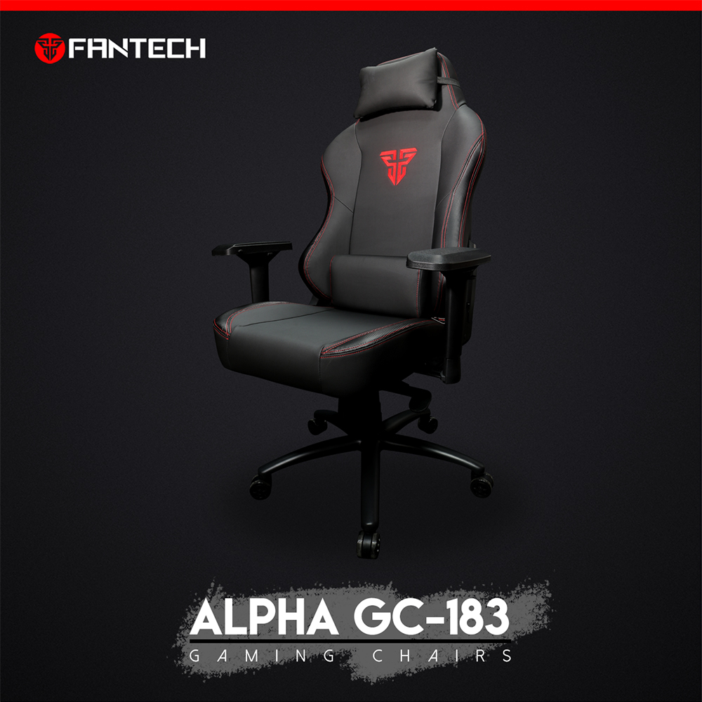 d4dde077 Fantech GC-183 Silla Gaming Textura Fibra de Carbón - Imagen 1