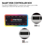 Fantech TOURBINE RGB Pro Pack 3 Ventiladores 120mm ARGB + Hub H66F RGB + Control Remoto - Imagen 6