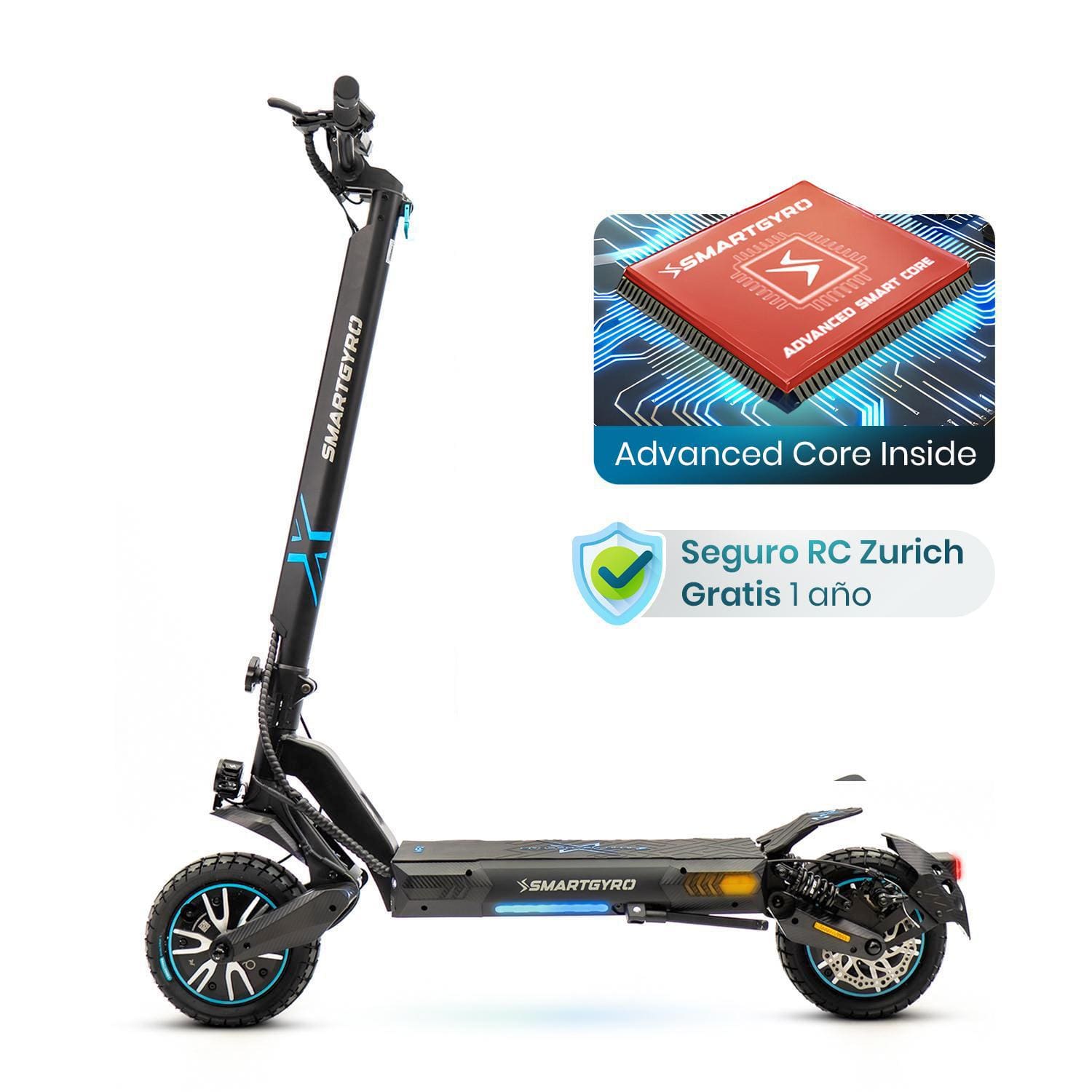patinete-electrico-smartgyro-crossover-dual-max-2-certificado Patinete eléctrico smartGyro CROSSOVER DUAL MAX 2 Certificado - Imagen 1