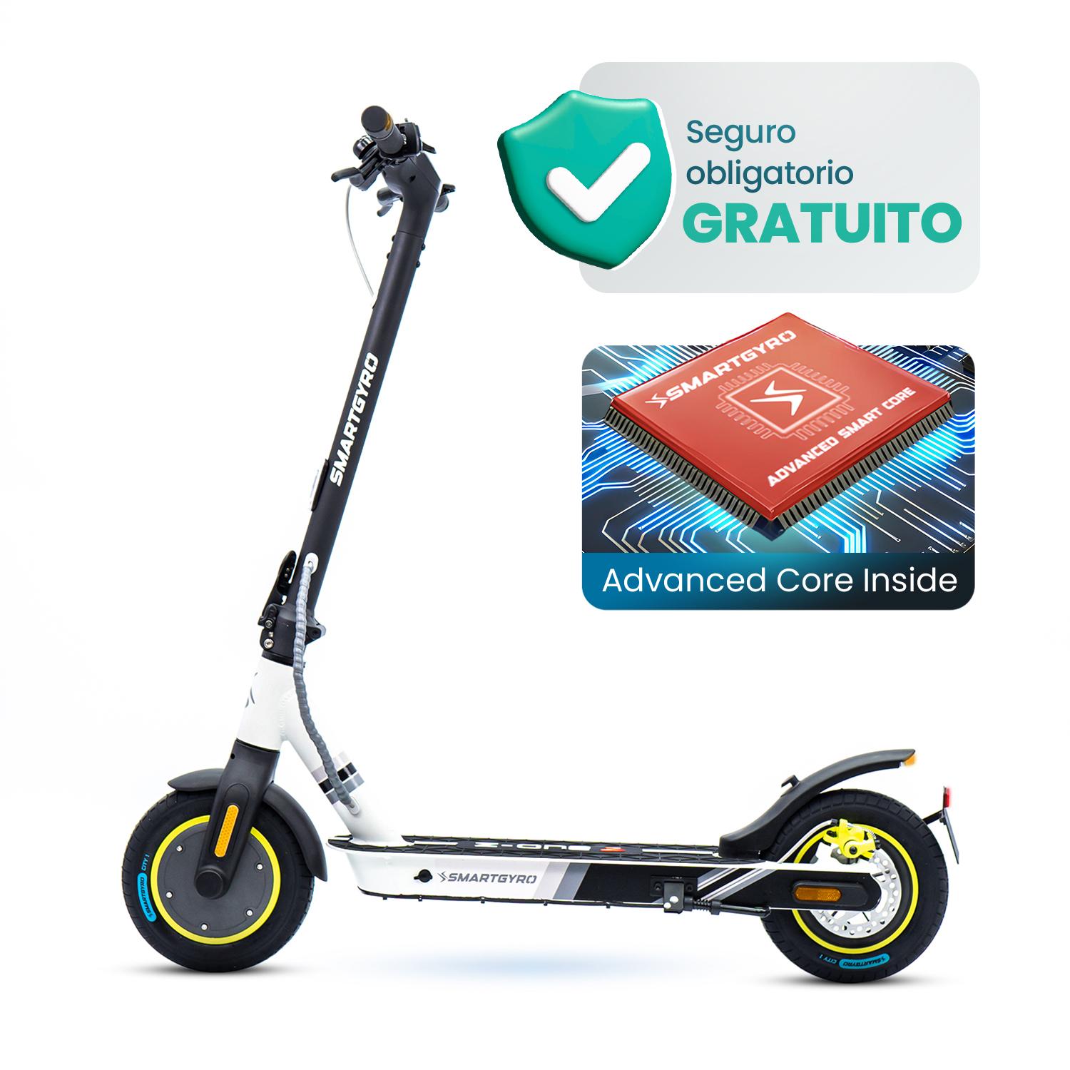 patinete-electrico-smartgyro-z-one-2-gray-certificado Patinete eléctrico smartGyro Z-One 2 Gray Certificado - Imagen 1