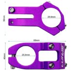 Potencia para manillares de 31,8mm EWPM-001 violeta - Imagen 3