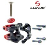 Potencia para manillares de 31,8mm EWPM-002 negro-rojo - Imagen 2