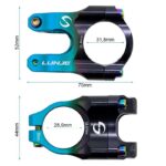 Potencia para manillares de 31,8mm EWPM-003 negro-azul - Imagen 3