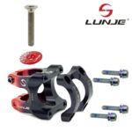Potencia para manillares de 31,8mm EWPM-003 negro-rojo - Imagen 2
