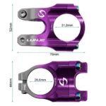 Potencia para manillares de 31,8mm EWPM-003 violeta-gris - Imagen 3