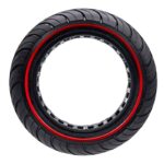 Rueda maciza ultraligera 9,5x2,5 roja para NIU - Imagen 4