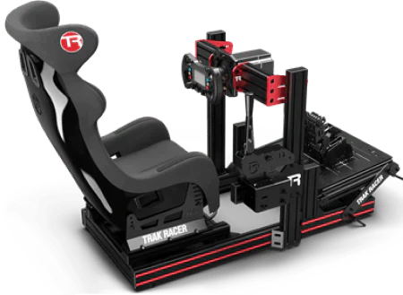 tr80-config-2 Cockpit TR80 RACING SIMULATOR MK5 TRAKRACER FANATEC DD - Imagen 1