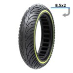 Rueda maciza ultraligera 8,5x2-6,1/B34 - fluorescente [Nedong]