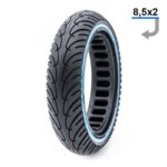 Rueda maciza ultraligera 8,5x2-6,1/B34 - línea azul [Nedong]